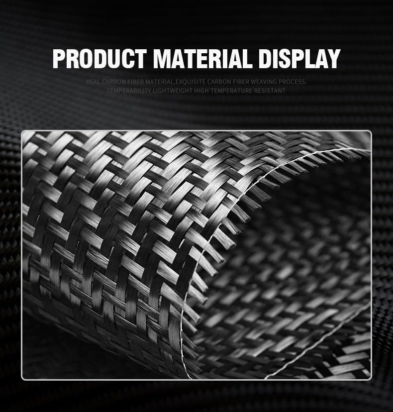 DSI - Compatible with 2024 Tesla Model 3 Steering Wheel Chin REAL Carbon Fiber Decoration Cover, 2024 Tesla Model 3 Accessories