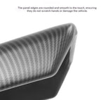 DSI - Center Console Armrest Cover Carbon Fiber Texture Compatible with Tesla Model 3 Highland/Model Y Juniper,Scratch-Proof ABS, Snap-On Design, Waterproof & Easy-Clean, Exact Fit (Refresh Edition)