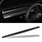 DSI - Dashboard Cover Trim REAL Carbon Fiber for After 2023.5 Tesla Model 3&Y Dashboard Wrap - Dry Carbon Fiber Interior Decoration Compatible with Tesla Model 3&Y (Matte)