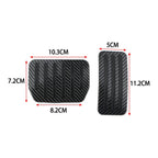 DSI - Car Pedals for Tesla Model 3 Model Y 2022 2023 2024 Accelerator Gas Brake Pedal Cover Non-Slip Carbon Fiber Pad Accessories