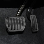 DSI - Car Pedals for Tesla Model 3 Model Y 2022 2023 2024 Accelerator Gas Brake Pedal Cover Non-Slip Carbon Fiber Pad Accessories