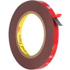 **Double Sided Tape Heavy Duty, Waterproof Mounting Foam Tape, 33ft Length, 0.4in Width, Strong Adhesive Tape for LED Strip Lights, Automotive, Home, Office Decor, Outdoor, Made of 3M VHB Tape