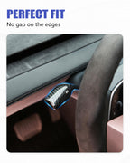 DSI - Carbon Fiber Steering Column Lever Cover for Tesla Model Y Juniper 2025-2026, Interior Trim Upgrade