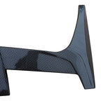 DSI - Carbon Fiber Look Fits for 2016-2025 Tesla Model X Rear Top Window Roof Spoiler Wing ST Style ABS Plastic Exterior Body Kits Trim