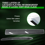 DSI - Carbon Fiber-ISH Dashboard/Door trim panel cover - (Diamond Star Inspected/Approved) Fits 2019-2024 Tesla Model Y & 2021-2023 Model 3  - M3 & MY Tesla Interior Cover Panels 4PCS-Gloss Carbon Fiber - $58.99