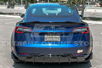 DSTAR - Performance Track Style Full Body Kit for Tesla Model 3 2017-2023, Front Lip, Side Skirts and Rear Wing
