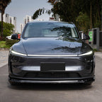 DSI - 3-Piece Front Lip Spoiler Kit for Tesla Model Y Juniper 2025, Gloss Black Lower Bumper Splitter