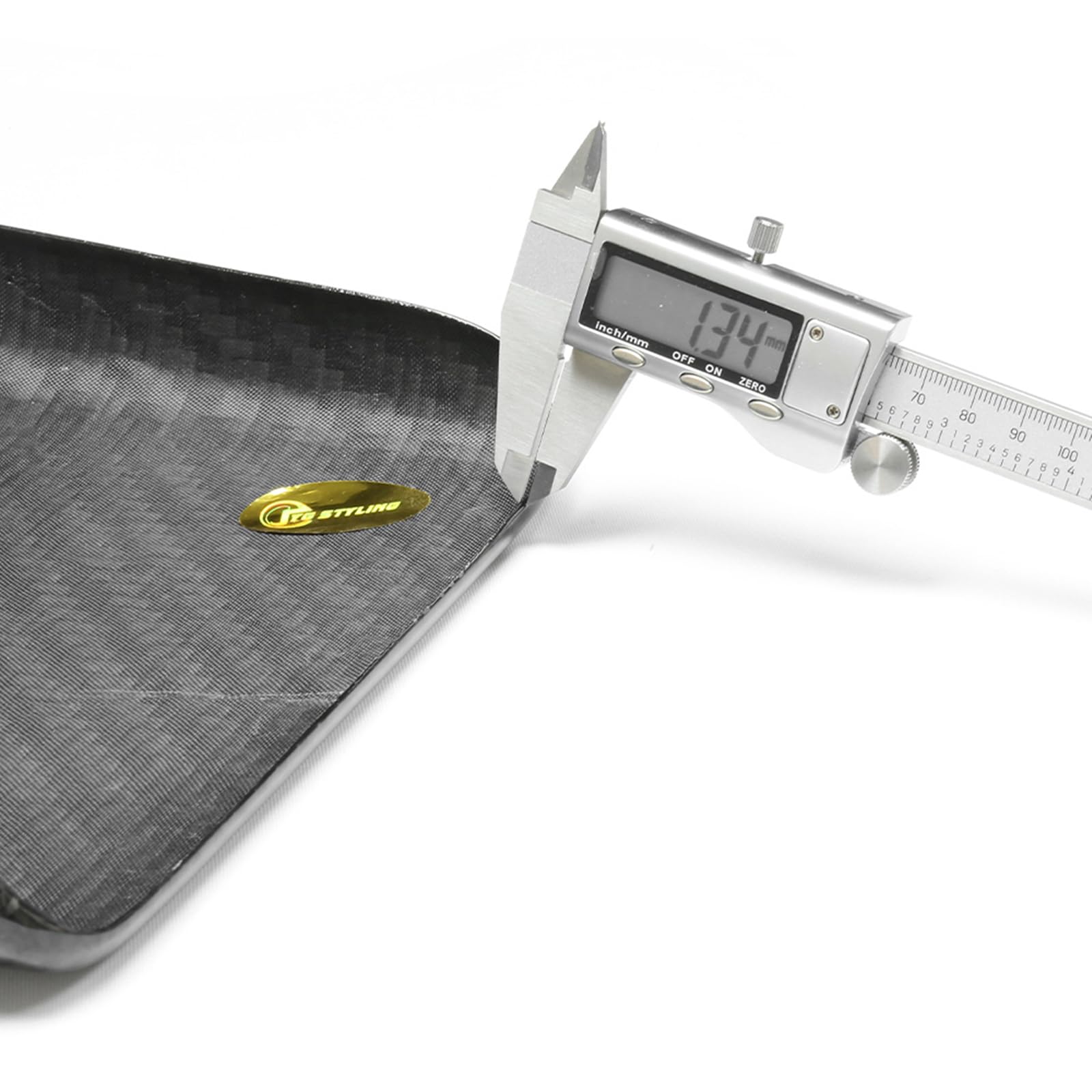 DSI - Center Console Armrest Box Panel Trim For Tesla Model S Model X 2021-2023 Carbon Fiber