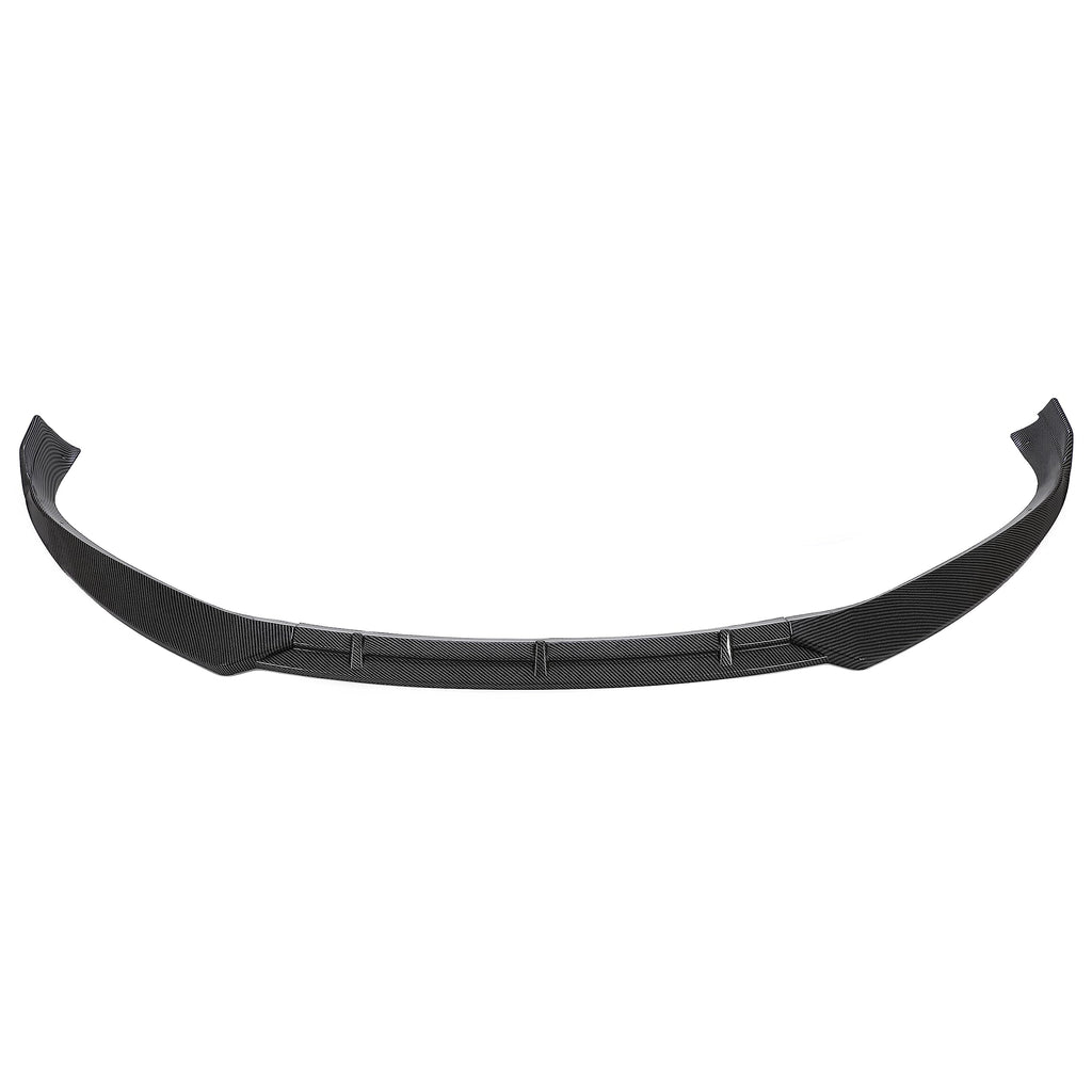 DSI - Carbon Fiber Style Front Lip Spoiler - FITS - 2016-2020 Tesla Model S - 3Pcs  Front Bumper Lip -FITS - 2016-2020 Tesla Model S 3Pcs - Carbon Fiber Style Front Lip Spoiler / Splitter / Air Dam / Body Kit / Trim  - $69.00