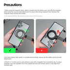 DSI - Magnetic Neck Mount for Phones, Neck Cell Phone Holder POV/Vlog Selfie Mount Hand Free Phone Neck Holder Chest Stand Strap Video Recording for iPhone 17 16 15 14 13 12 Series Android Phones