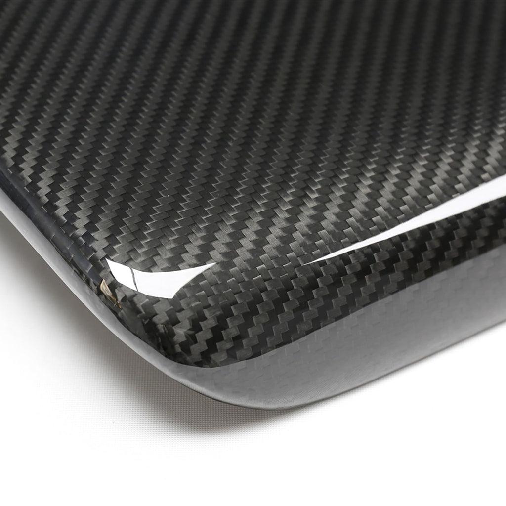 DSI - Center Console Armrest Box Panel Trim For Tesla Model S Model X 2021-2023 Carbon Fiber