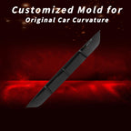DSTAR - Rear Diffuser for Tesla 2025 2026 Model Y Rear Bumper Molding Lower Lip Splitter Spoiler Model Y Juniper Accessories（Glossy Black）