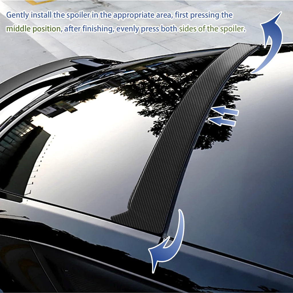 DSI - Rear Window Spoiler for Tesla Model Y ABS Roof Spoiler Tail Wing
