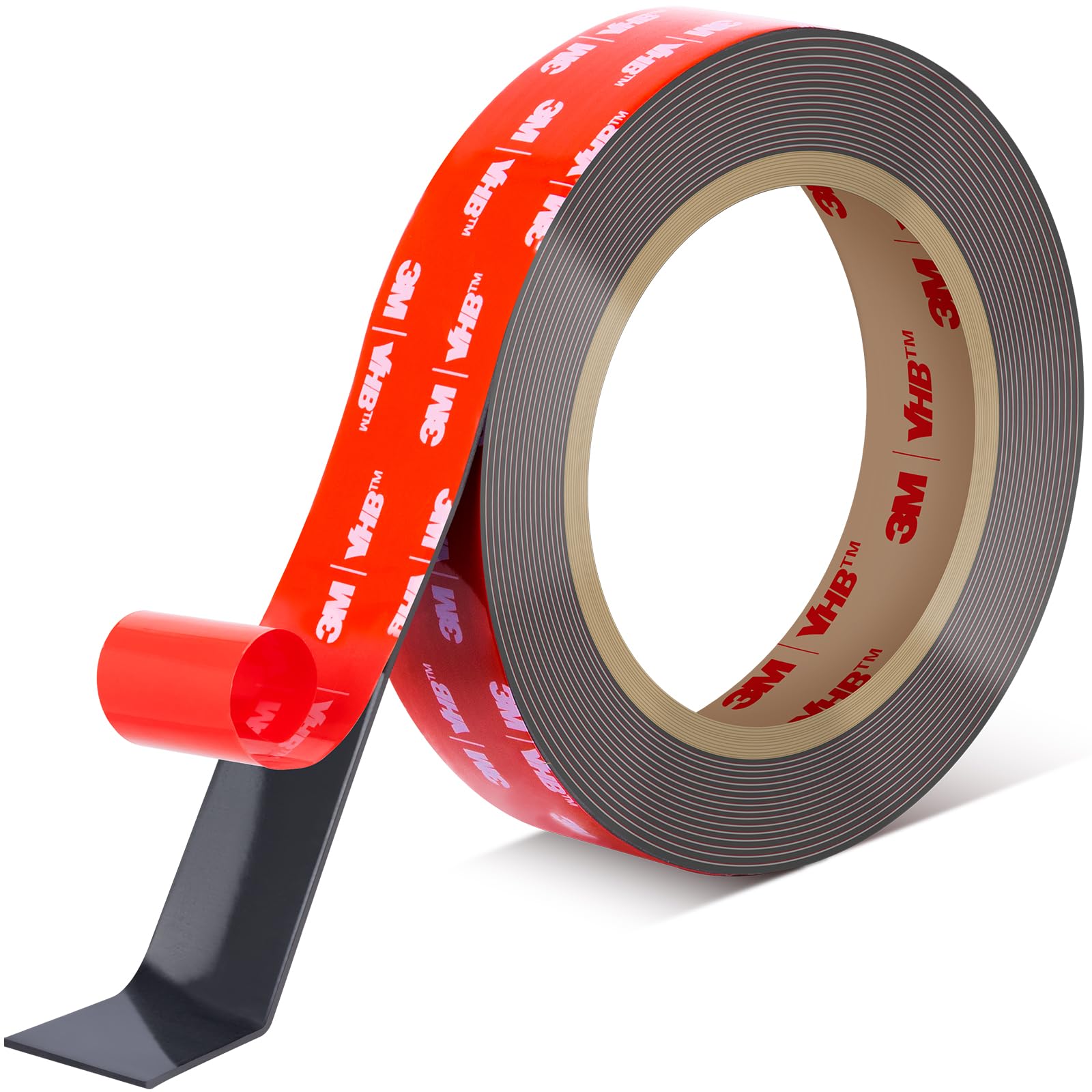 **HIGHLY RECOMEND -3M VHB 5952 Double Sided Tape Heavy Duty, 10FT x 1IN Mounting Tape, Strong Double Sided Tape Heavy Duty for Automotive, Metal, Plastic, Removable Without Residue for Home Decor & Outdoor Use