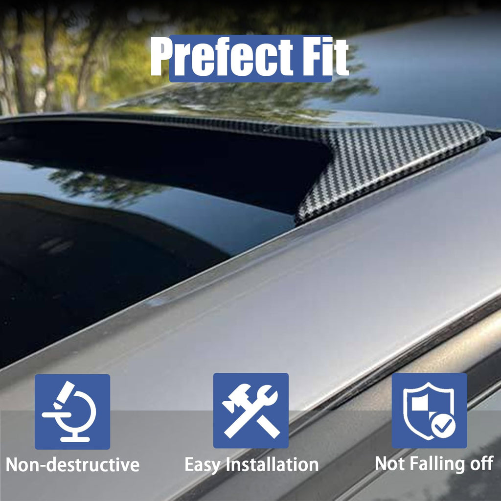 DSI - Rear Window Spoiler for Tesla Model Y ABS Roof Spoiler Tail Wing