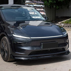 DSI - 3-Piece Front Lip Spoiler Kit for Tesla Model Y Juniper 2025, Gloss Black Lower Bumper Splitter