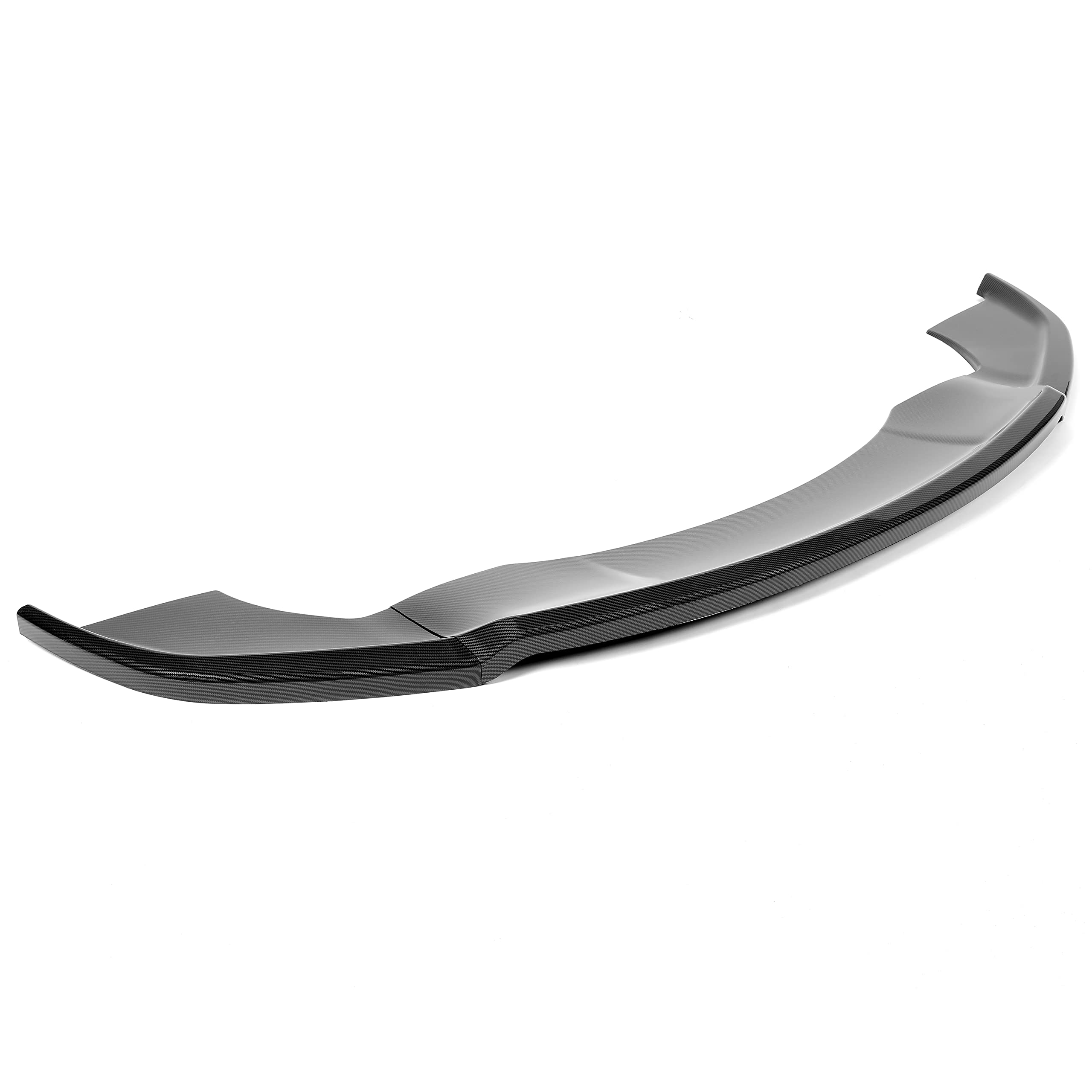 DSI - 3Pcs Front Bumper Lip Compatible with 2016-2020 Tesla Model X 4-Door MX Style Under Chin Spoiler Splitter Bumper Valance Diffuser Protector Air Dams Body Kit Carbon Fiber Color