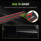 DSI - Dashboard Cover Trim REAL Carbon Fiber for After 2023.5 Tesla Model 3&Y Dashboard Wrap - Dry Carbon Fiber Interior Decoration Compatible with Tesla Model 3&Y (Matte)