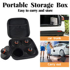 DSI - Lifting Jack Pad for Tesla Model 3/S/X/Y, 4 Pucks with Storage Case, Accessories for Tesla Vehicles 2013 to 2026