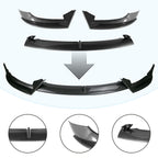 DSI - Carbon Fiber Front Lip Compatible with 2017-2023 Tesla Model 3, Front Bumper Splitter Protector Body Kit