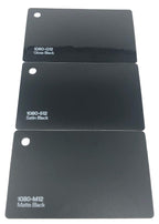 DSI - Custom Cut Graphics Logo Decal Wrap for Tesla Model X, 4 pc-Set (Gloss Black)