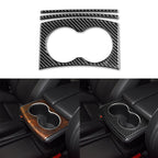 DSI - Carbon Fiber Car Center Console Panel Decoration Trim Sticker Auto Interior Accessories Compatible with Tesla Model X 2016-2020 Model S 2012 2013 2014 2015 2016 2017 2018 2019 2020 Black