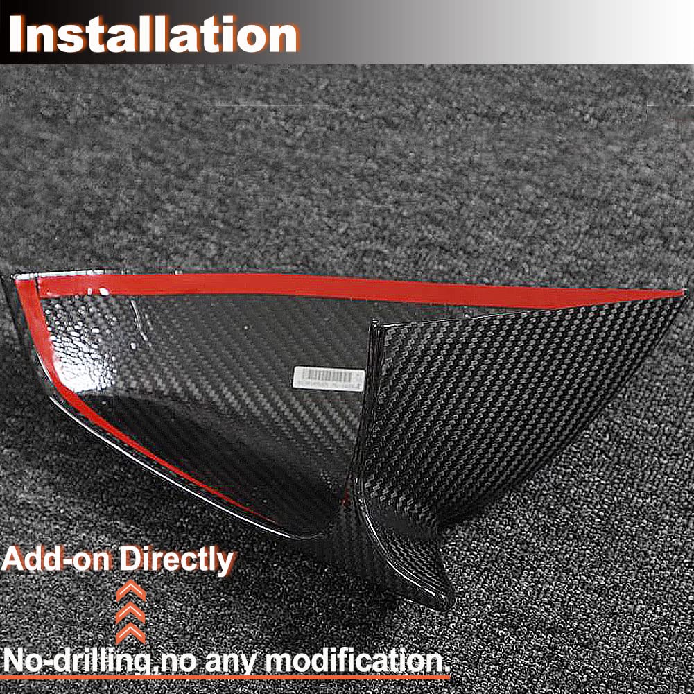 DSI - Dry Carbon Fiber Mirror Cover Caps for Tesla Model S 2021-2023 Add-on Side Rearview Mirror Caps Car Exterior Outside Shell Factory Outlet