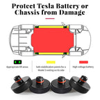 DSI - Lifting Jack Pad for Tesla Model 3/S/X/Y, 4 Pucks with Storage Case, Accessories for Tesla Vehicles 2013 to 2026