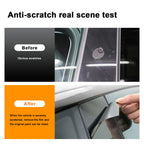 DSI - FITS 2025 Tesla Model Y Juniper PPF Precut Car Paint Protective Film Self Adhesive TPU Car Wrap Film Scratch Protector Exterior Accessories Black (Carbon Fibre, Rear Tail Light)