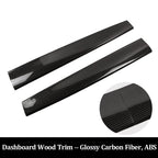DSI - Carbon Fiber Center Console Wrap - FITS Tesla Model Y 3 2023 ABS  Cover Kit Dashboard Armrest Door Side Trim Sticker Accessories
