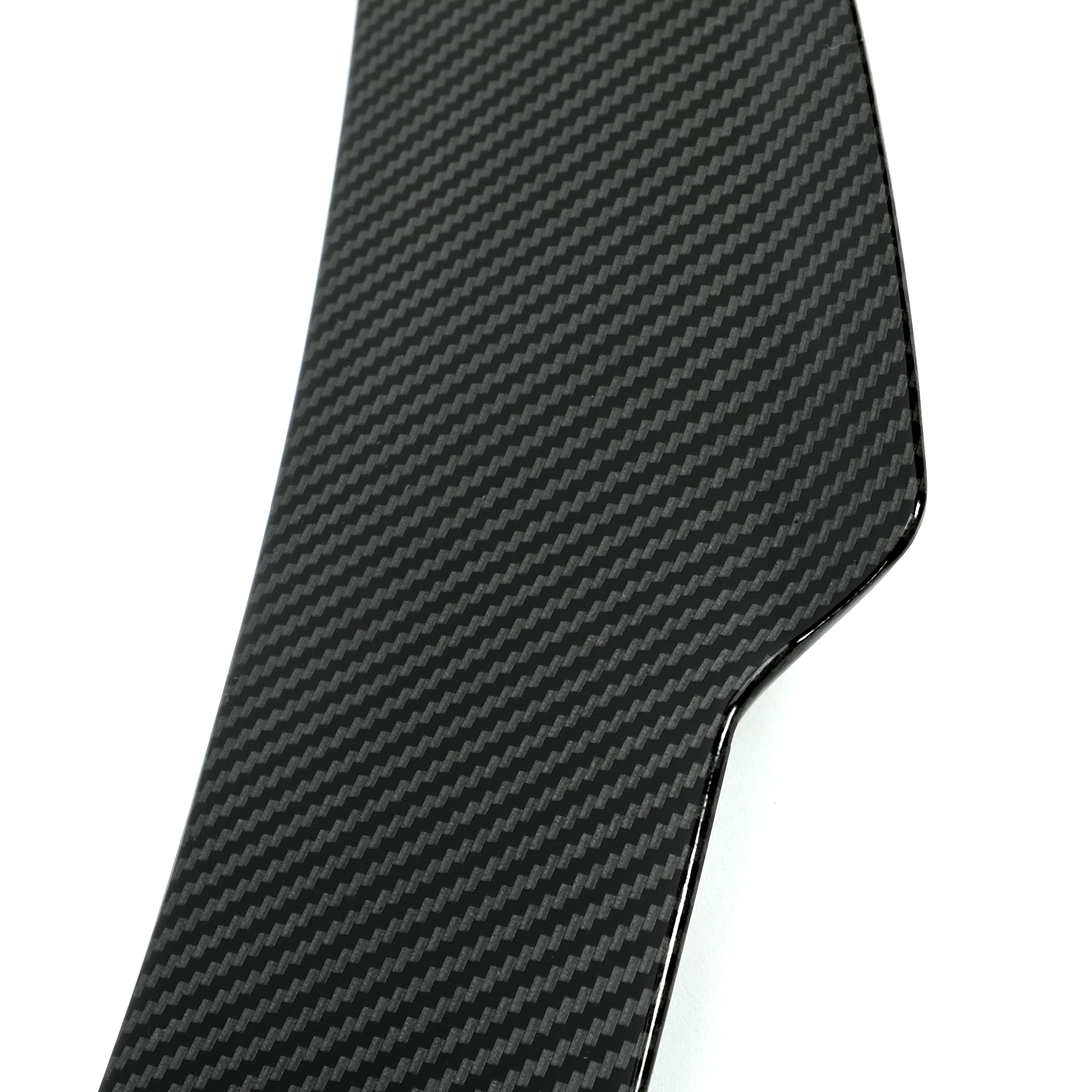 DSI - Rear Trunk Spoiler Compatible with 2012-2021 Tesla Model S JC Style Trunk Lid Wing Lip Splitter Air Deflector ABS Plastic Carbon Fiber Style