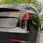 DSI - PreCut Vinyl Smoke Tint for 2020-2022 Tesla Model Y Tail Light (3. Taillight Insert w/Cutout, 20percent Dark Smoke)