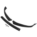 DSI - Carbon Fiber Style Front Lip Spoiler - FITS - 2016-2020 Tesla Model S - 3Pcs  Front Bumper Lip -FITS - 2016-2020 Tesla Model S 3Pcs - Carbon Fiber Style Front Lip Spoiler / Splitter / Air Dam / Body Kit / Trim  - $69.00