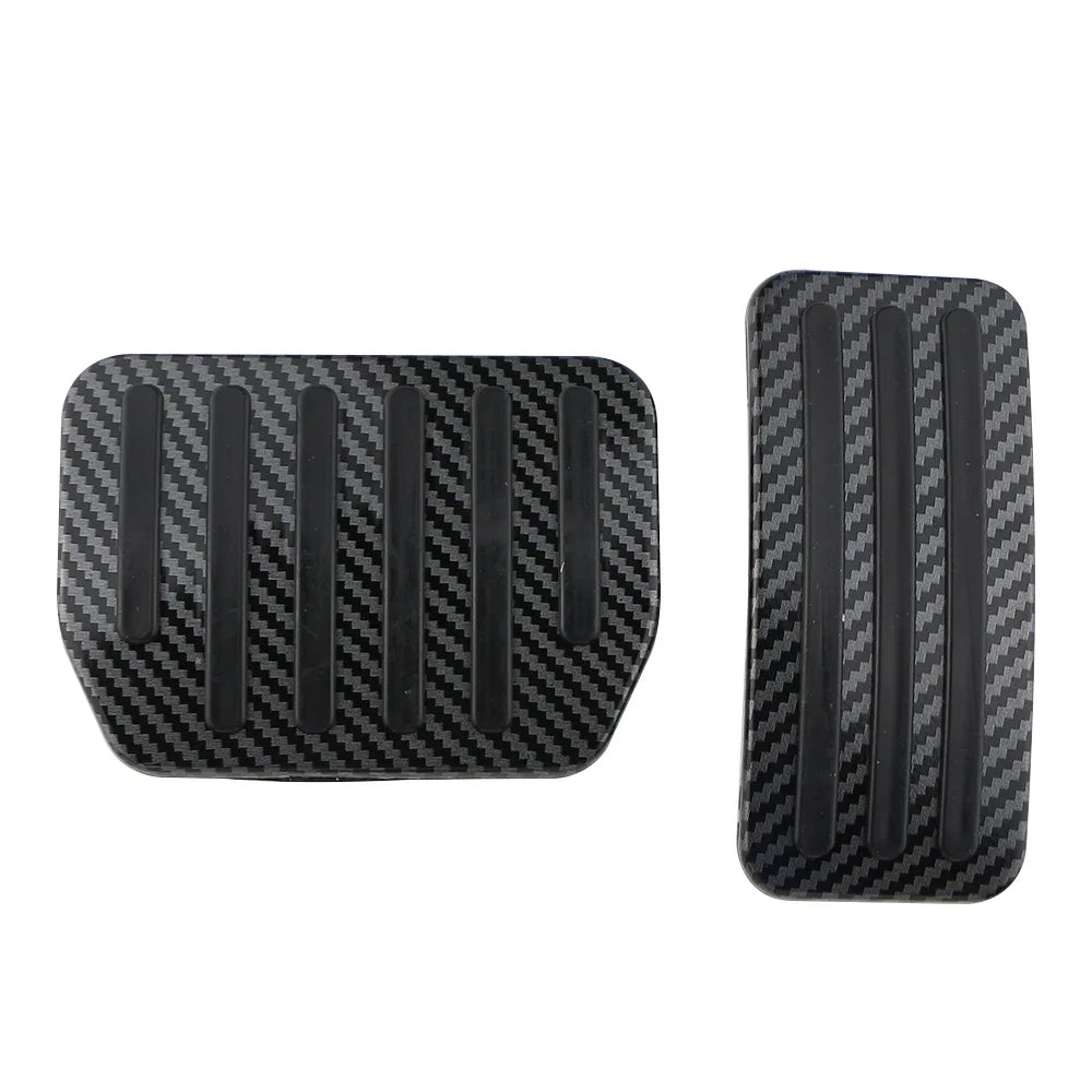 DSI - Car Pedals for Tesla Model 3 Model Y 2022 2023 2024 Accelerator Gas Brake Pedal Cover Non-Slip Carbon Fiber Pad Accessories