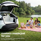 DSI - Trunk Mats - FIT Tesla Model Y Juniper 2021-2026 Leather  Fully Surrounded Waterproof Non-Slip Liner Custom Floor Mat Accessorie