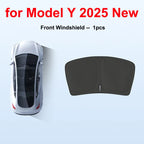 DSI - Tesla Model Y Juniper 2025 2026 Launch Sun Shade Front Rear Side Window Sunshade Windshield Sun Outdoor Camping Accessories