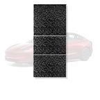 DSI - r Center Console Panel Sticker Suede Film - FITS -  Tesla Model 3 & Y Highland Juniper Carbon Central Control Cover Car Interior Accessories