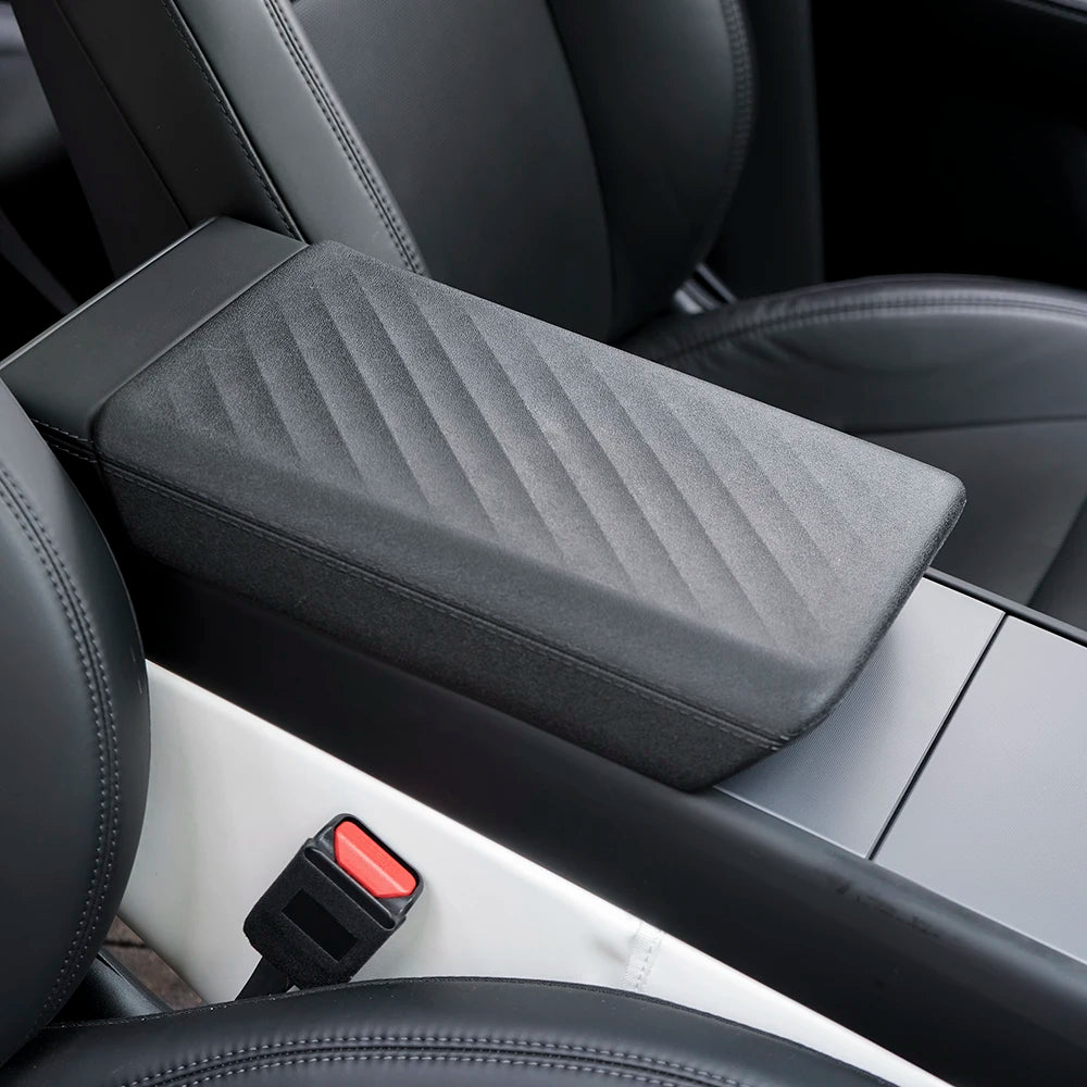 DSI - Tesla Model Y L / Y  Juniper 2026 Model 3 Highland TPE Case Center Console Arm Rest Lid Armrest Cover Accessories