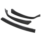 DSI - Carbon Fiber Style Front Lip Spoiler - FITS - 2016-2020 Tesla Model S - 3Pcs  Front Bumper Lip -FITS - 2016-2020 Tesla Model S 3Pcs - Carbon Fiber Style Front Lip Spoiler / Splitter / Air Dam / Body Kit / Trim  - $69.00