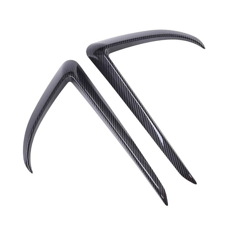 Fits Tesla Model 3 M3 - DSI - FOR MODEL 3 - Fog Lamp trim (stick-on-> no cutting -> no drilling)
