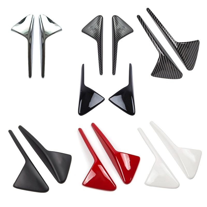 DSI - 2Pcs Side Camera Protection Covers for Tesla Model 3/Y Ð ABS Fender Trim Cover (2024 Accessories)