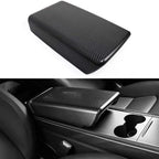 DSI - Carbon Fiber Center Console Wrap - FITS Tesla Model Y 3 2023 ABS  Cover Kit Dashboard Armrest Door Side Trim Sticker Accessories