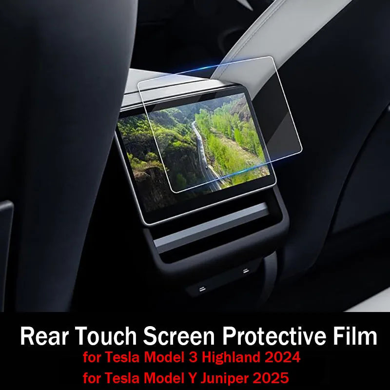 DSI - Tempered Glass Film Protector for Tesla Model 3 Highland Model Y Juniper Model Y Performance Rear Center Control Screen