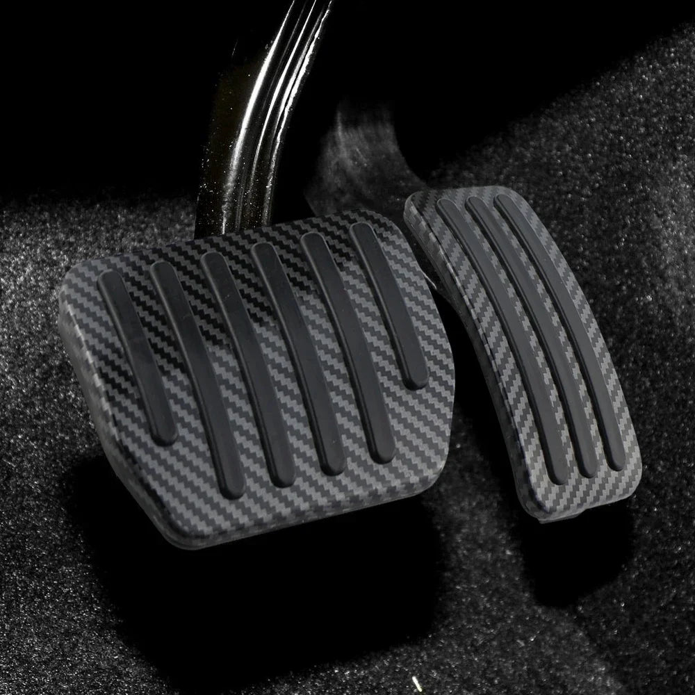 DSI - Car Pedals for Tesla Model 3 Model Y 2022 2023 2024 Accelerator Gas Brake Pedal Cover Non-Slip Carbon Fiber Pad Accessories