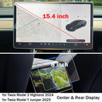 DSI - Tempered Glass Film Protector for Tesla Model 3 Highland Model Y Juniper Model Y Performance Rear Center Control Screen