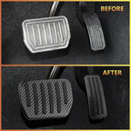 DSI - Car Pedals for Tesla Model 3 Model Y 2022 2023 2024 Accelerator Gas Brake Pedal Cover Non-Slip Carbon Fiber Pad Accessories